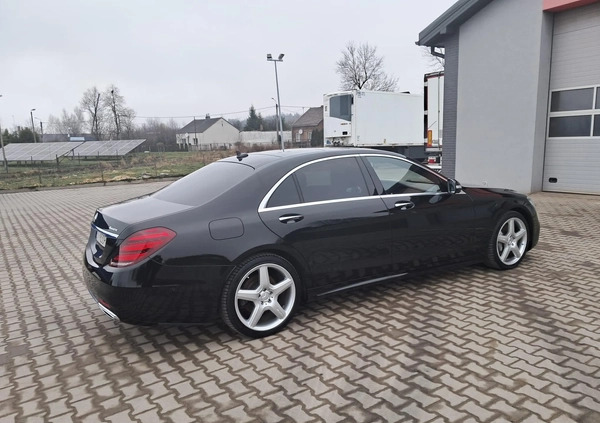 Mercedes-Benz Klasa S cena 315000 przebieg: 145900, rok produkcji 2019 z Ogrodzieniec małe 37